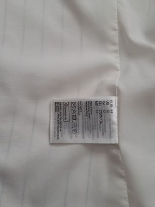 Blazer H&M Rayas Azul Marino T44