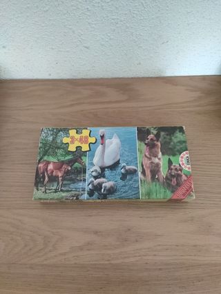 Puzzle Educa 3 en 1 Animales
