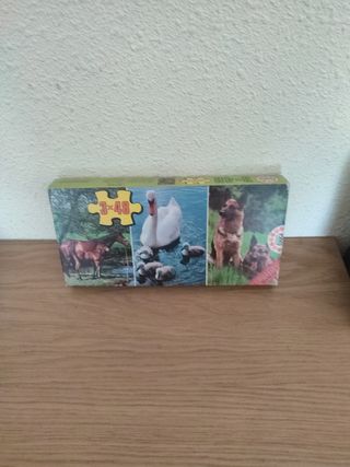 Puzzle Educa 3 en 1 Animales