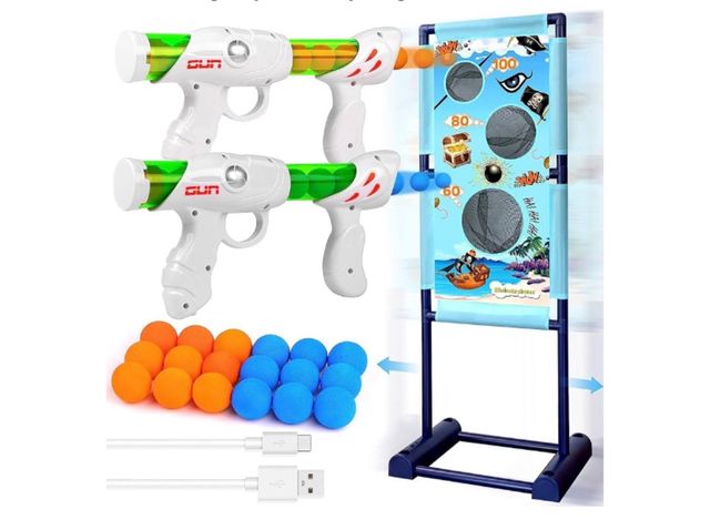 Pistolas de Juguete con Dianas y Bolas