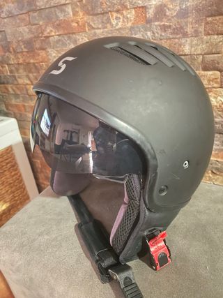 Casco Moto Ska-P Color negro mate Homologado EU