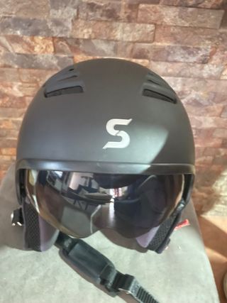 Casco Moto Ska-P Color negro mate Homologado EU