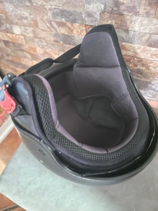 Casco Moto Ska-P Color negro mate Homologado EU