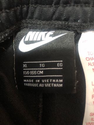 Pantalón chándal Nike negro