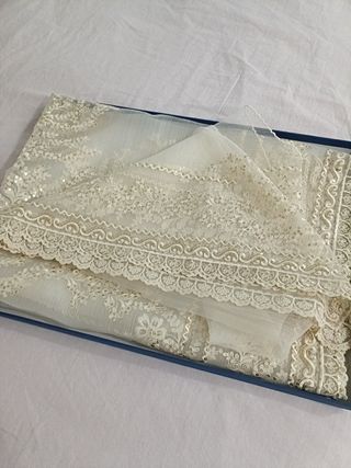 Manteleta Fallera Blanca