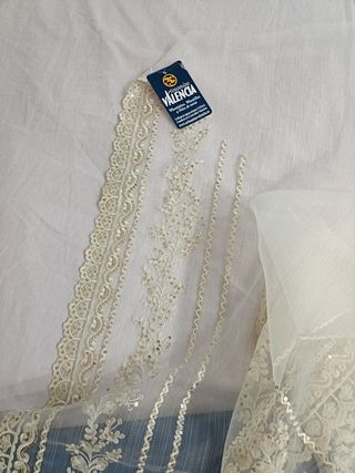 Manteleta Fallera Blanca