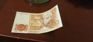 Billete 100 pesetas España 1953