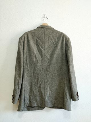 Blazer Lana Carolina Herrera Gris