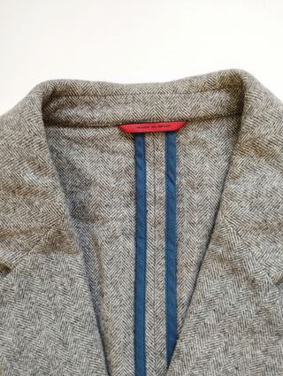 Blazer Lana Carolina Herrera Gris
