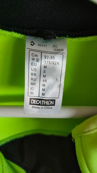 Chaqueta Btwin Ciclismo Invierno  talla M