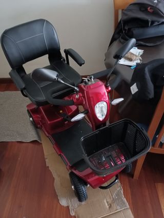 Scooter Eléctrico Movilidad Reducida Rojo