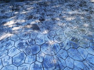 Manitas y pavimentos impresos