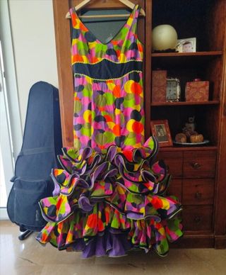 Traje de flamenca Rocío/Romería