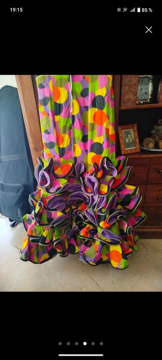 Traje de flamenca Rocío/Romería