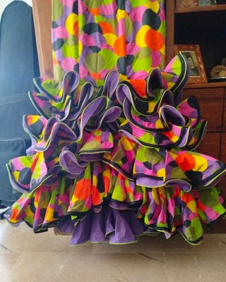 Traje de flamenca Rocío/Romería
