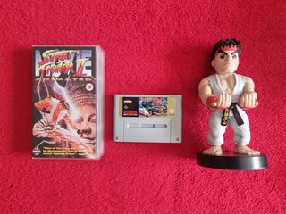 Pack Street Fighter II VHS y SNES FIGURA