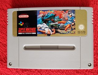 Pack Street Fighter II VHS y SNES FIGURA