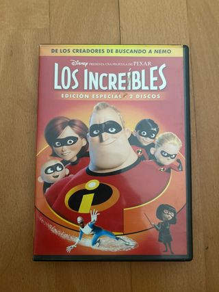 Los Increíbles DVD Edición Especial 2 Discos