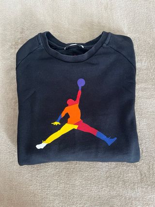 Sudadera Jordan Jumpman Multicolor Negra