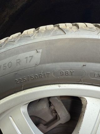 Llantas Audi con neumaticos michelin