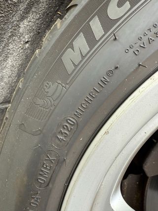 Llantas Audi con neumaticos michelin
