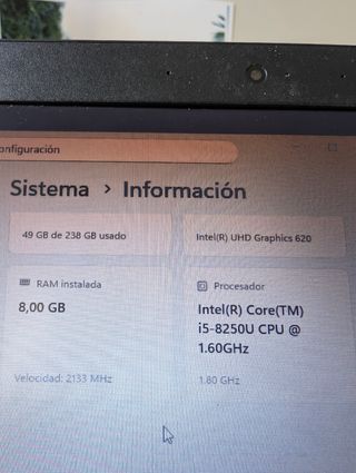 Portátil Lenovo Negro