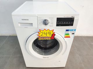 CHOLLOS .LAVADORA SIEMENS 8 KILOS 1200 RPM A+++