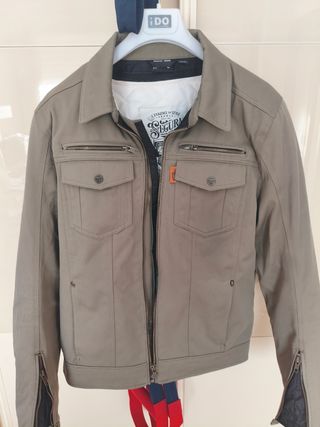 Chaqueta Moto Segura Patrol Khaki
