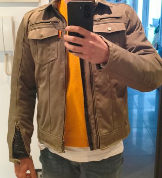 Chaqueta Moto Segura Patrol Khaki