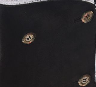 Cappotto in renna blu