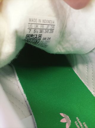 Adidas Gazelle Bold Talla 38 Rosa y Verde