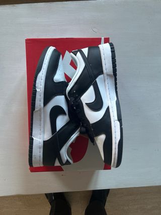 Zapatillas Nike Dunk Low Blanco y Negro