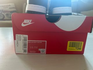 Zapatillas Nike Dunk Low Blanco y Negro