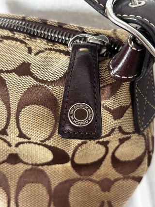 Bolso Coach Beige/Marrón