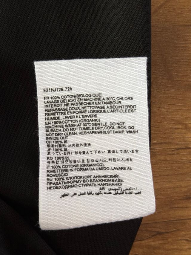 Camiseta Ami Paris Negra