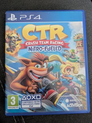 Juego PS4 CTR Crash Team Racing Nitro-Fueled