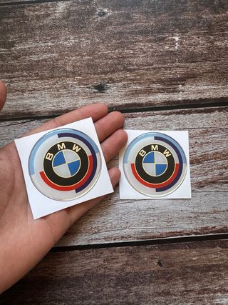 EMBLEMAS BMW 50th ANIVERSARIO CARENADO DEPOSITO RR