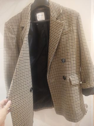 Americana Bershka Beige Talla M