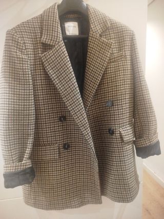 Americana Bershka Beige Talla M