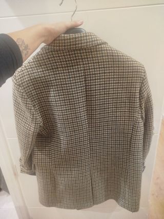 Americana Bershka Beige Talla M