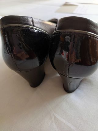 Zapatos de pitillo negros