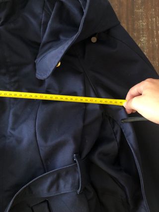 G Star Raw Mujer Abrigo Capa Azul Marino