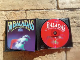 3 CDs 50 Baladas Italianas de Amor