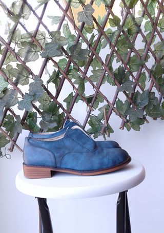 Chiara Foscari Mocassini Blu Taglia 36