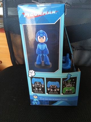 Soporte MegaMan para móvil y mando