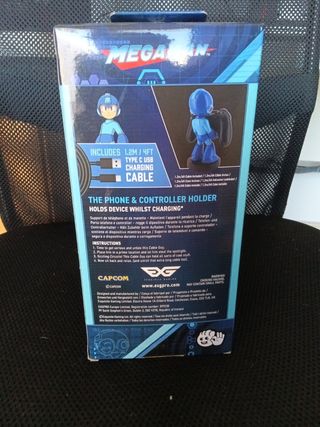 Soporte MegaMan para móvil y mando