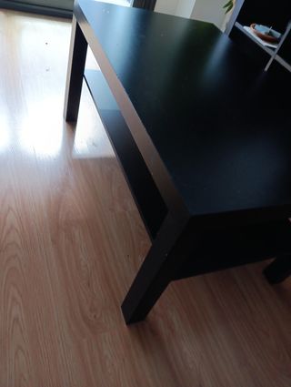 Mesa de centro Ikea negra