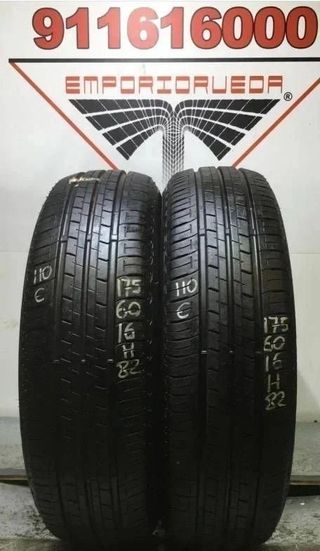 175 60 16 H BRIDGESTONE RUEDA AL 90% VIDA UTIL