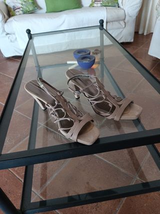 Sandalias Adolfo Dominguez Beige