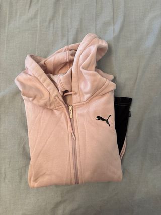 Sudadera Puma Rosa Mujer